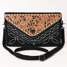 Load image into Gallery viewer, The Bailey Suede Leather Crossbody Purse