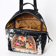 Load image into Gallery viewer, Spring Blooms Western Leather Backpack