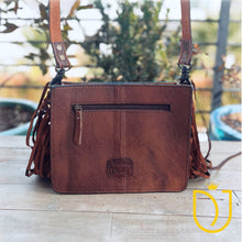Load image into Gallery viewer, Western Legacy Hand Tooled Leather Crossbody Purse