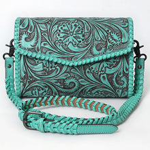 Load image into Gallery viewer, Desert Dancer Hand Tooled Leather Crossbody Purse