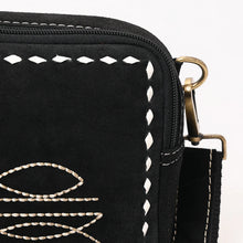 Load image into Gallery viewer, The Pearl Suede Leather Crossbody Purse