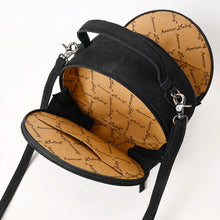 Load image into Gallery viewer, The Reba Suede Leather Canteen Purse