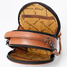 Load image into Gallery viewer, Spring Blooms Western Leather Canteen Purse