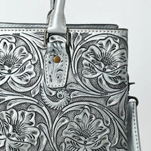 Load image into Gallery viewer, Lone Mesa Hand Tooled Leather Shoulder Bag