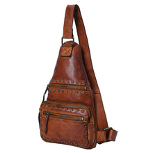 Load image into Gallery viewer, Azzurri Leather Sling Bag