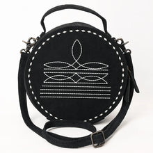 Load image into Gallery viewer, The Reba Suede Leather Canteen Purse