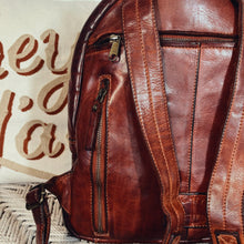 Load image into Gallery viewer, Ali Raquel Italian Leather Backpack