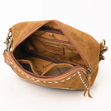 Load image into Gallery viewer, The Pearl Suede Leather Crossbody Purse