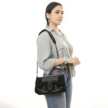 Load image into Gallery viewer, The Glory Suede Boot Stitch Purse