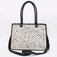 Load image into Gallery viewer, White Pearl Western Leather Shoulder Bag