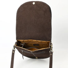 Load image into Gallery viewer, The Patsy Suede Boot Stitch Crossbody Purse