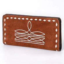 Load image into Gallery viewer, Desert Luxe Suede Leather Wallet