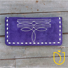 Load image into Gallery viewer, Desert Luxe Suede Leather Wallet