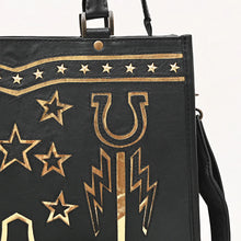 Load image into Gallery viewer, Horseshoe Western Leather Shoulder Bag