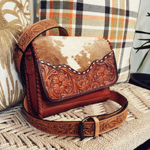 Load image into Gallery viewer, Gulf Park Western Leather Crossbody Purse