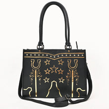 Load image into Gallery viewer, Horseshoe Western Leather Shoulder Bag