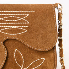 Load image into Gallery viewer, The Glory Suede Boot Stitch Purse