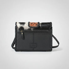 Load image into Gallery viewer, HLSR Genuine Hand Tooled and Hair On Leather Crossbody Bag
