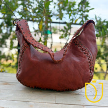 Load image into Gallery viewer, Firenze Italian Leather Hobo Purse