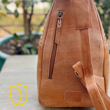 Load image into Gallery viewer, Bygone Beauty Leather Sling Bag
