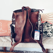Load image into Gallery viewer, Ira Creek Western Leather Backpack