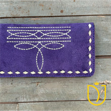 Load image into Gallery viewer, Desert Luxe Suede Leather Wallet
