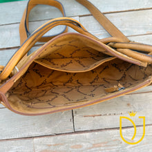 Load image into Gallery viewer, Emilie Caramel Genuine Suede Leather Western Boot Stitch Purse