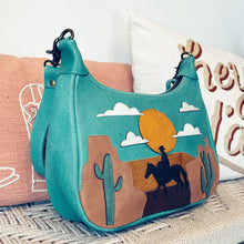 Load image into Gallery viewer, Headed West Western Leather Crossbody Purse