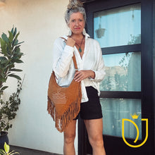 Load image into Gallery viewer, Stagecoach Suede Leather Shoulder Bag