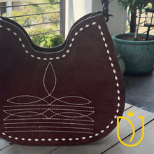 Load image into Gallery viewer, Belleview Suede Leather Hobo Purse
