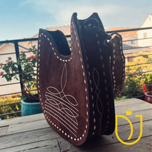 Load image into Gallery viewer, Belleview Suede Leather Hobo Purse