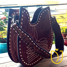 Load image into Gallery viewer, Belleview Suede Leather Hobo Purse