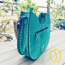 Load image into Gallery viewer, Belleview Suede Leather Hobo Purse