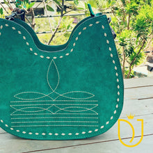 Load image into Gallery viewer, Belleview Suede Leather Hobo Purse