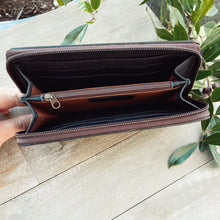 Load image into Gallery viewer, High Falls Hand Tooled Leather Wallet
