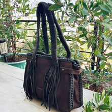 Load image into Gallery viewer, Gallop Ranch Leather Shoulder Bag