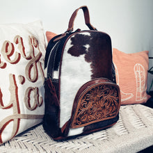 Load image into Gallery viewer, Otter Creek Western Leather Backpack