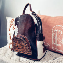 Load image into Gallery viewer, Otter Creek Western Leather Backpack