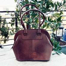 Load image into Gallery viewer, Ruby Valley Hand Tooled Leather Shoulder Bag