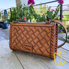 Load image into Gallery viewer, Solo Springs Hand Tooled Leather Crossbody Purse