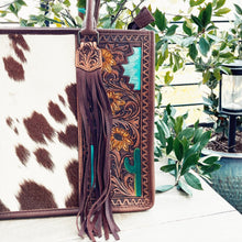 Load image into Gallery viewer, Great Bluff Western Leather Tote Bag