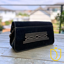Load image into Gallery viewer, The Glory Suede Boot Stitch Purse