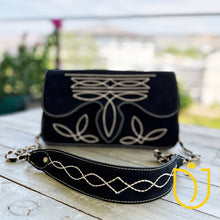 Load image into Gallery viewer, The Glory Suede Boot Stitch Purse