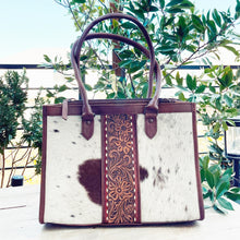 Load image into Gallery viewer, Star Valley Western Leather Shoulder Bag