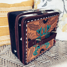 Load image into Gallery viewer, Sutherland Cowhide and Leather Jewelry Box