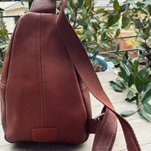 Load image into Gallery viewer, Bear Lake Hand Tooled Leather Sling Bag