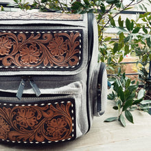 Load image into Gallery viewer, Windy Ridge Western Leather Backpack
