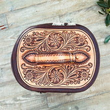 Load image into Gallery viewer, Ballard Park Western Leather Jewelry Case