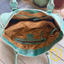 Load image into Gallery viewer, Emerald Isle Leather Crossbody Purse