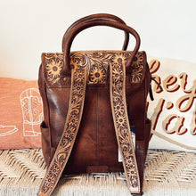 Load image into Gallery viewer, Whitecap Western Leather Backpack